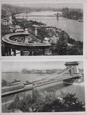 [Будапешт. Раскладной фотоальбом]. Budapest. [Б. м.], [1920–1930-е].